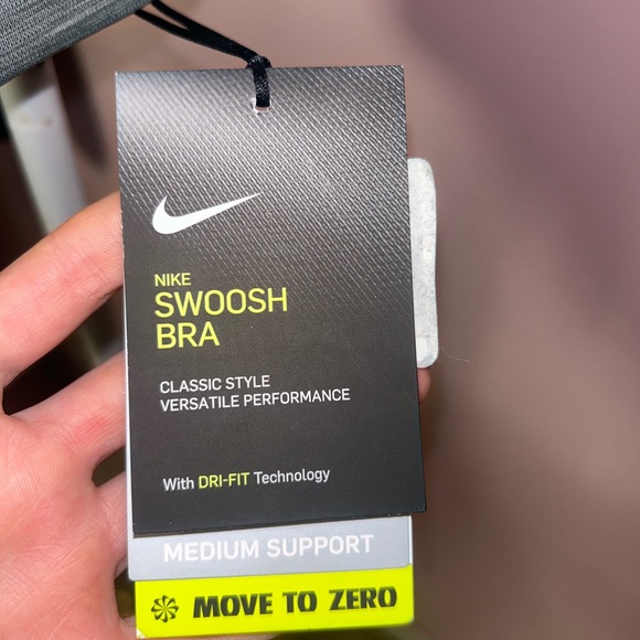 Nike Women's Gray Sports Bra - Picture 3 of 4